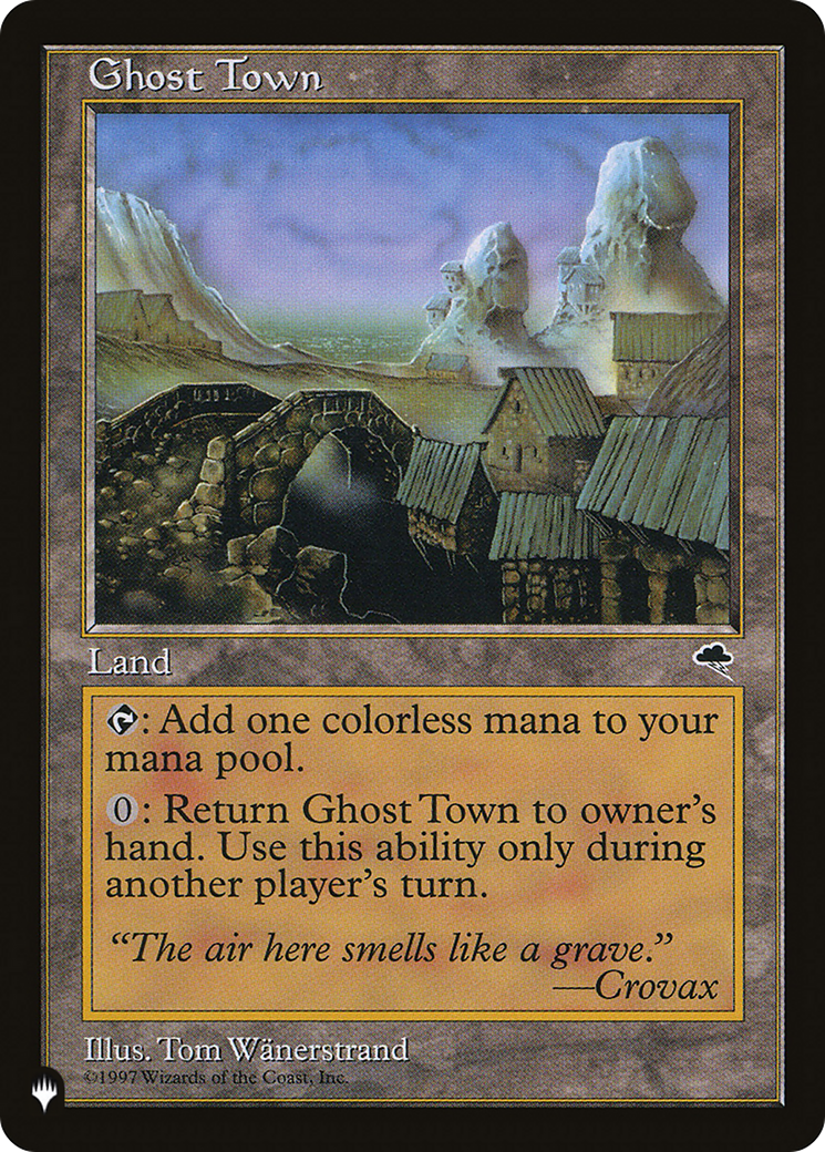 Ghost Town [The List Reprints] | Exor Games Truro