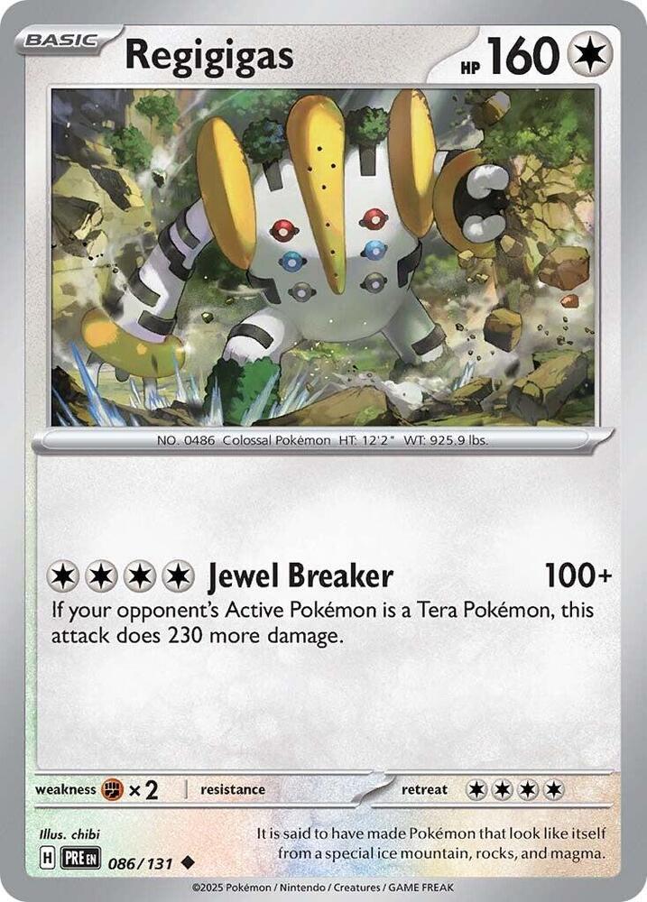 Regigigas (086/131) [Scarlet & Violet: Prismatic Evolutions] | Exor Games Truro