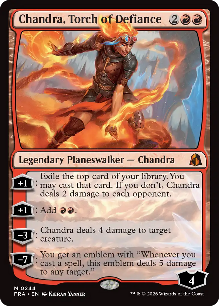 Chandra, Torch of Defiance [Reality Fracture] | Exor Games Truro