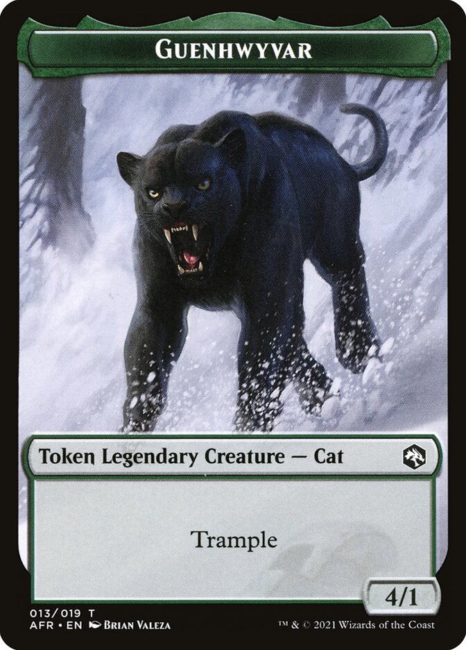 Guenhwyvar Token [Dungeons & Dragons: Adventures in the Forgotten Realms Tokens] | Exor Games Truro
