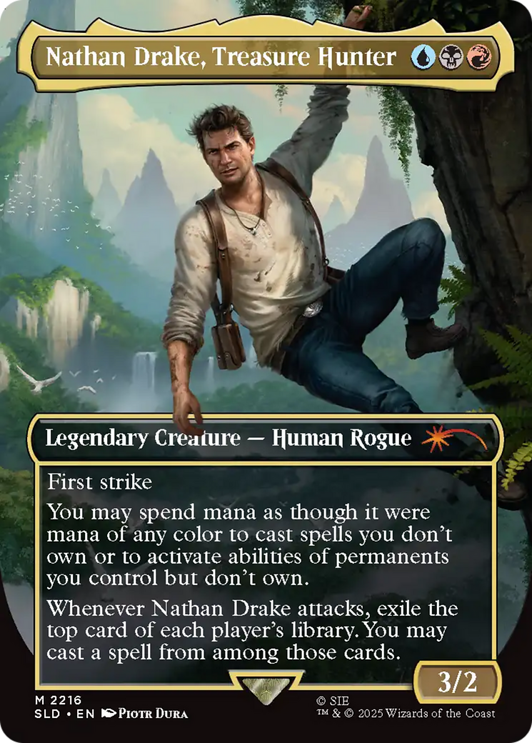 Nathan Drake, Treasure Hunter [Secret Lair Drop Series] | Exor Games Truro