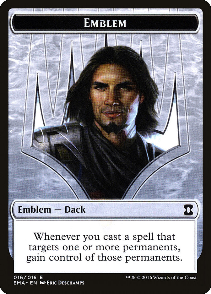 Dack Fayden Emblem [Eternal Masters Tokens] | Exor Games Truro