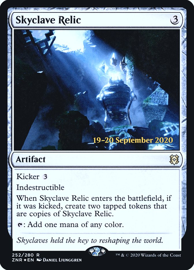 Skyclave Relic [Zendikar Rising Prerelease Promos] | Exor Games Truro