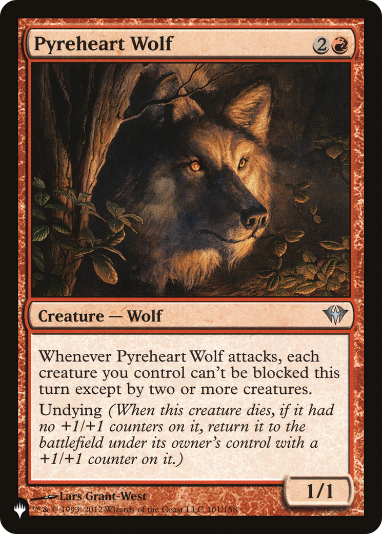 Pyreheart Wolf [The List] | Exor Games Truro