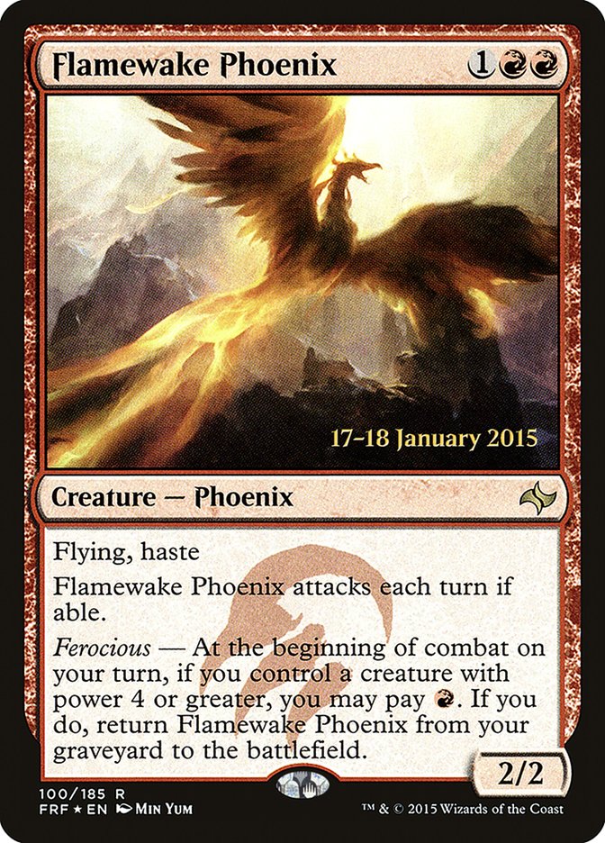 Flamewake Phoenix [Fate Reforged Prerelease Promos] | Exor Games Truro