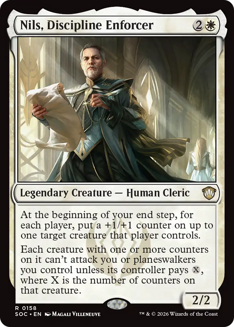 Nils, Discipline Enforcer [Secrets of Strixhaven Commander] | Exor Games Truro