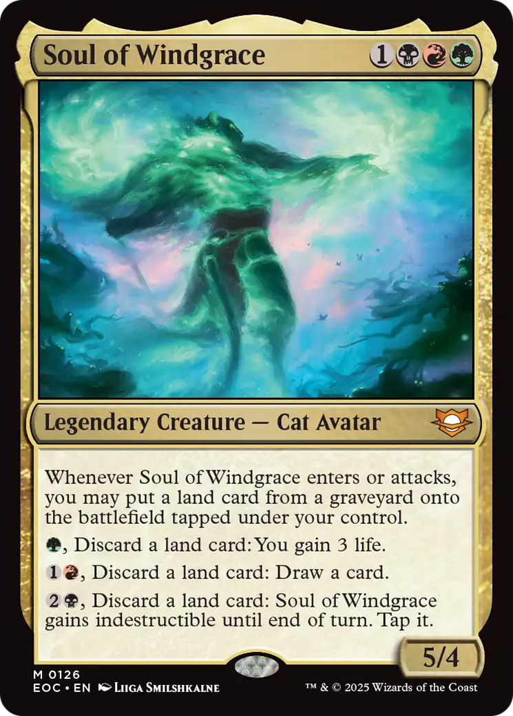 Soul of Windgrace [Edge of Eternities Commander] | Exor Games Truro