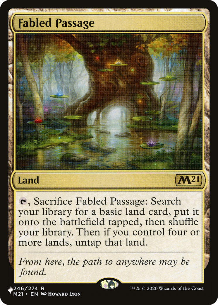 Fabled Passage (M21) [The List] | Exor Games Truro