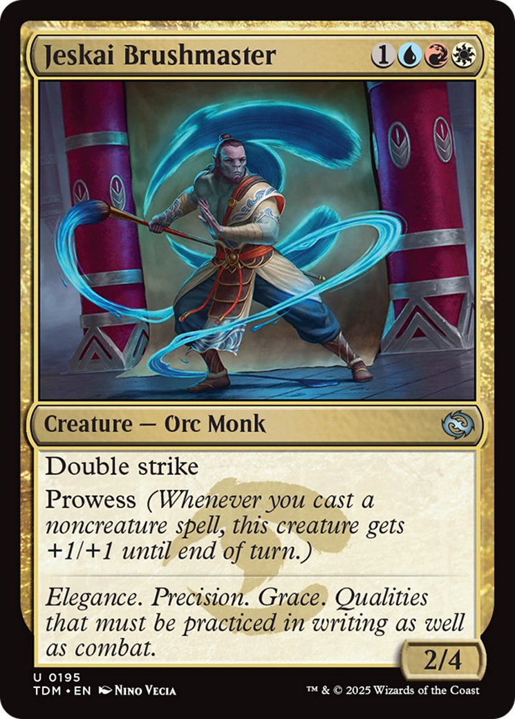 Jeskai Brushmaster [Tarkir: Dragonstorm] | Exor Games Truro