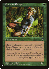 Quirion Ranger [The List Reprints] | Exor Games Truro