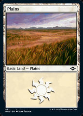 Plains (482) (Foil Etched) [Modern Horizons 2] | Exor Games Truro