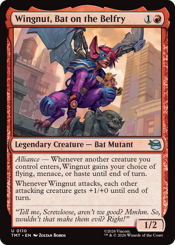 Wingnut, Bat on the Belfry [Teenage Mutant Ninja Turtles] | Exor Games Truro