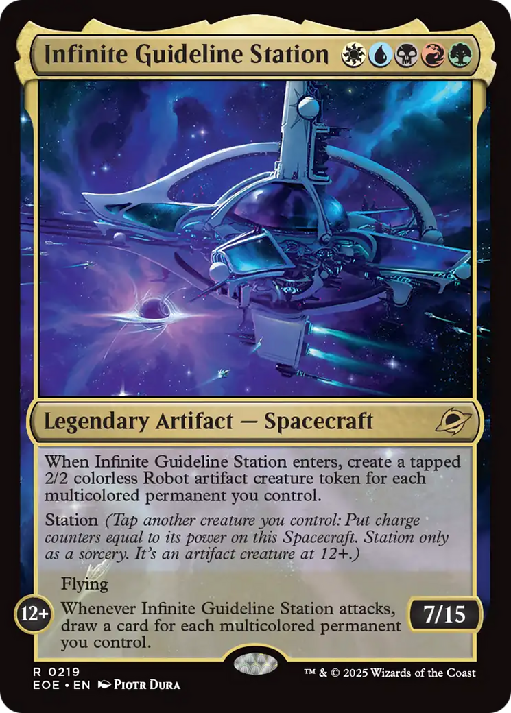 Infinite Guideline Station [Edge of Eternities] | Exor Games Truro