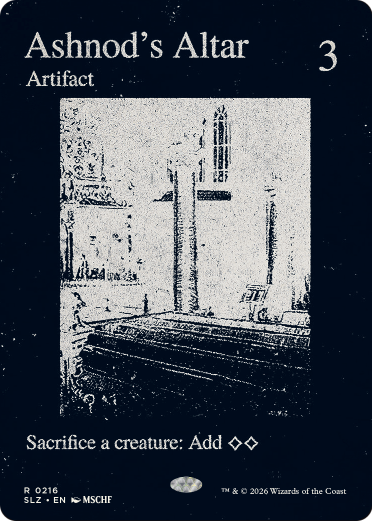 Ashnod's Altar (0216) [Secret Lair x MSCHF: The Zeta Set] | Exor Games Truro