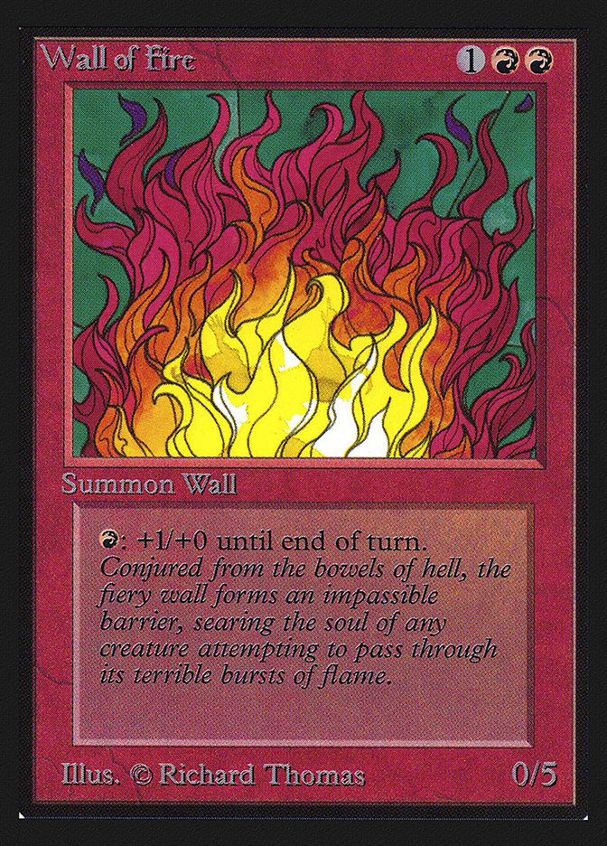 Wall of Fire [International Collectors' Edition] | Exor Games Truro