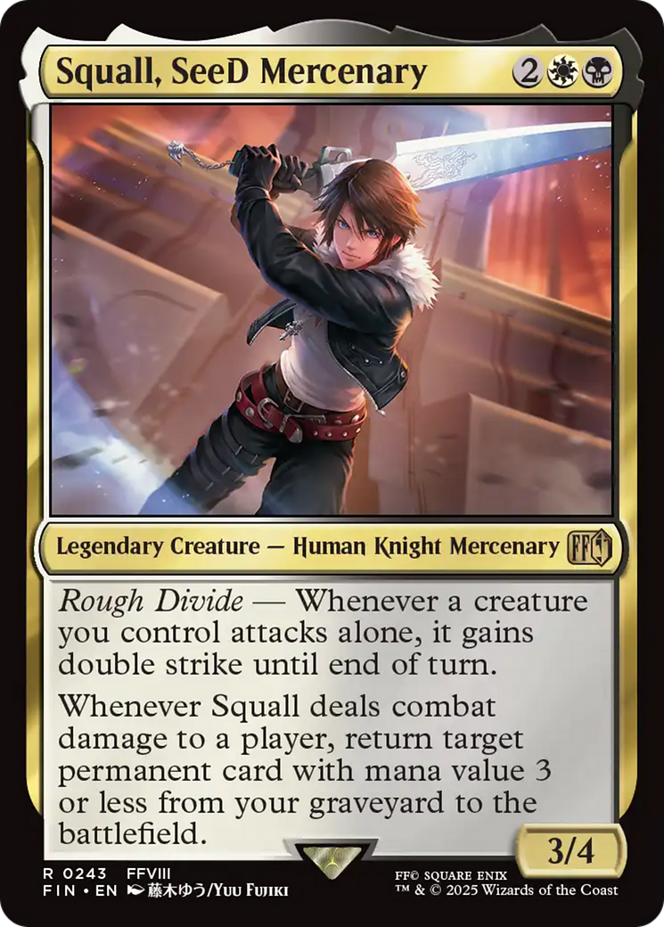 Squall, SeeD Mercenary [FINAL FANTASY] | Exor Games Truro