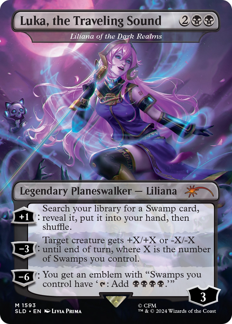 Luka, the Traveling Sound - Liliana of the Dark Realms [Secret Lair Drop Series] | Exor Games Truro