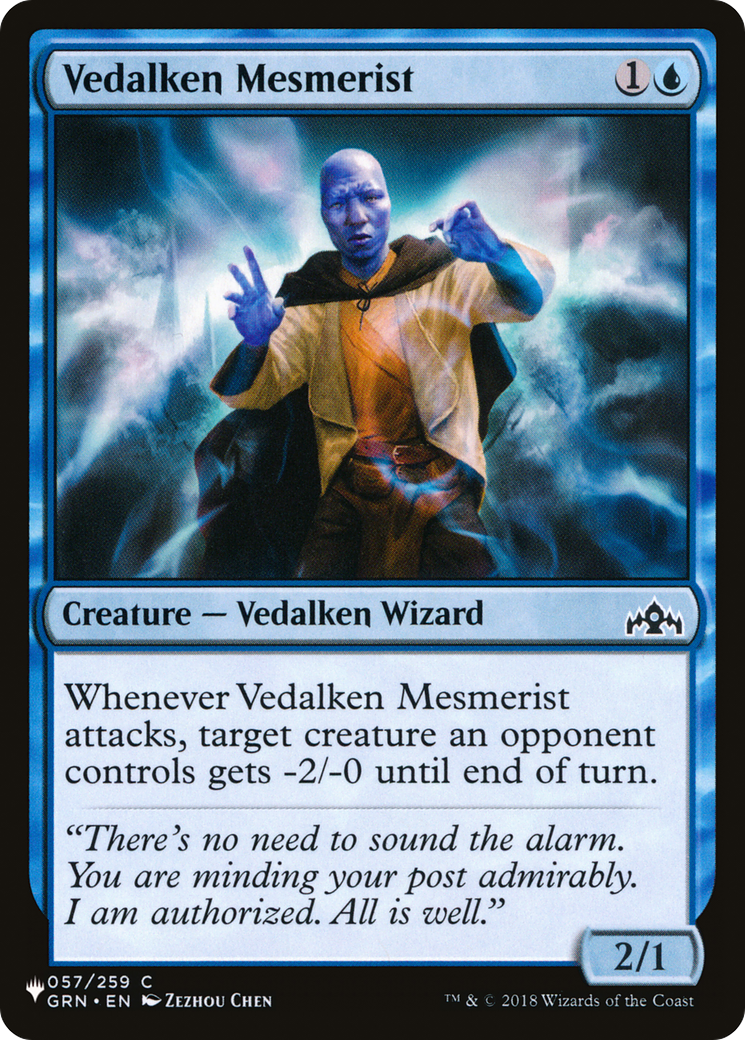 Vedalken Mesmerist [The List] | Exor Games Truro