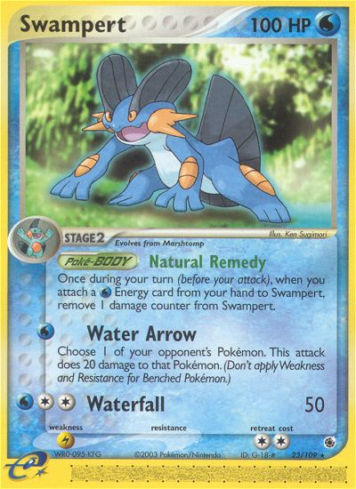 Swampert (23/109) [EX: Ruby & Sapphire] | Exor Games Truro