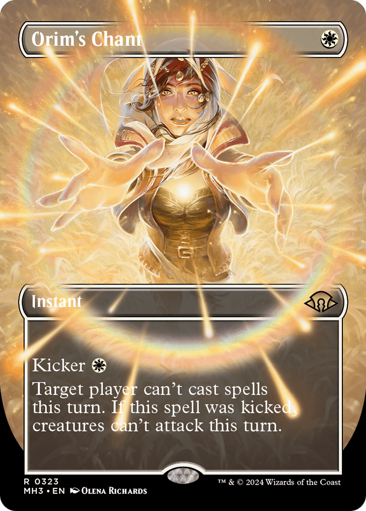 Orim's Chant (Borderless) [Modern Horizons 3] | Exor Games Truro