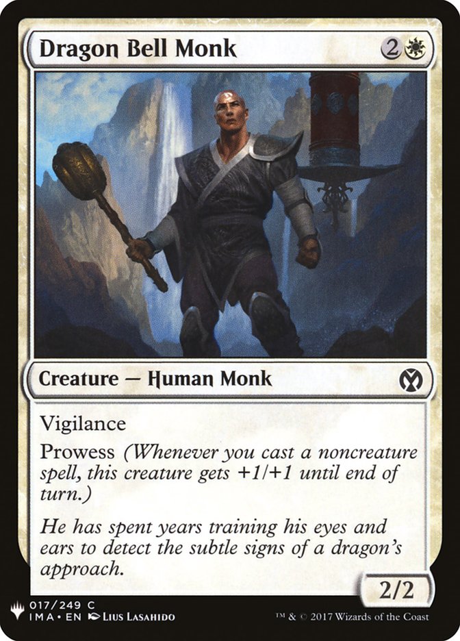 Dragon Bell Monk [Mystery Booster] | Exor Games Truro