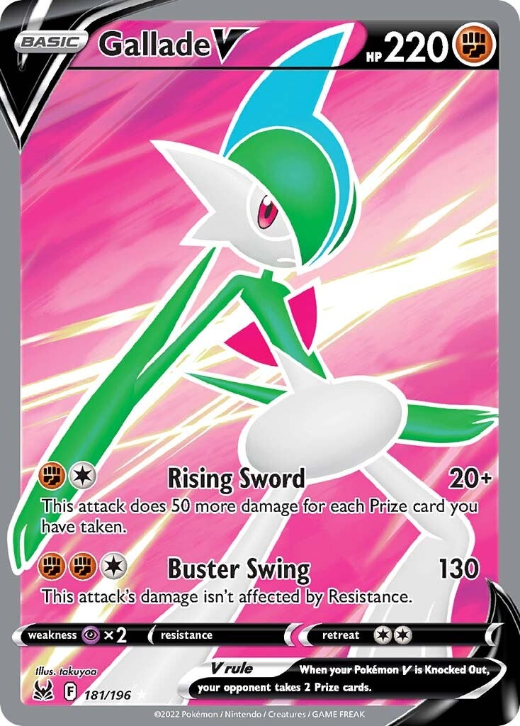 Gallade V (181/196) [Sword & Shield: Lost Origin] | Exor Games Truro