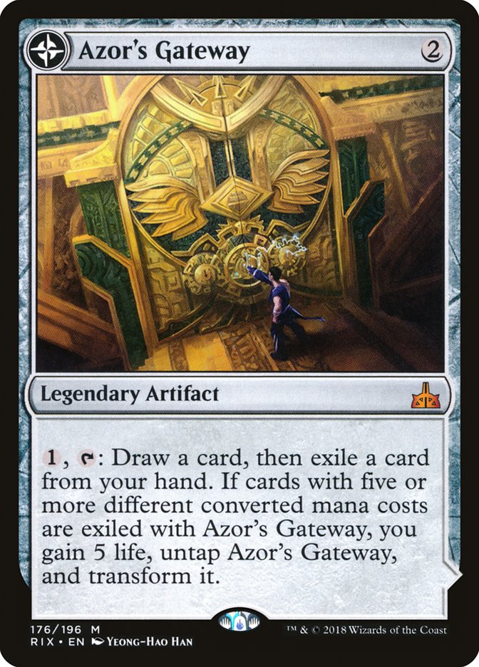 Azor's Gateway // Sanctum of the Sun [Rivals of Ixalan] | Exor Games Truro