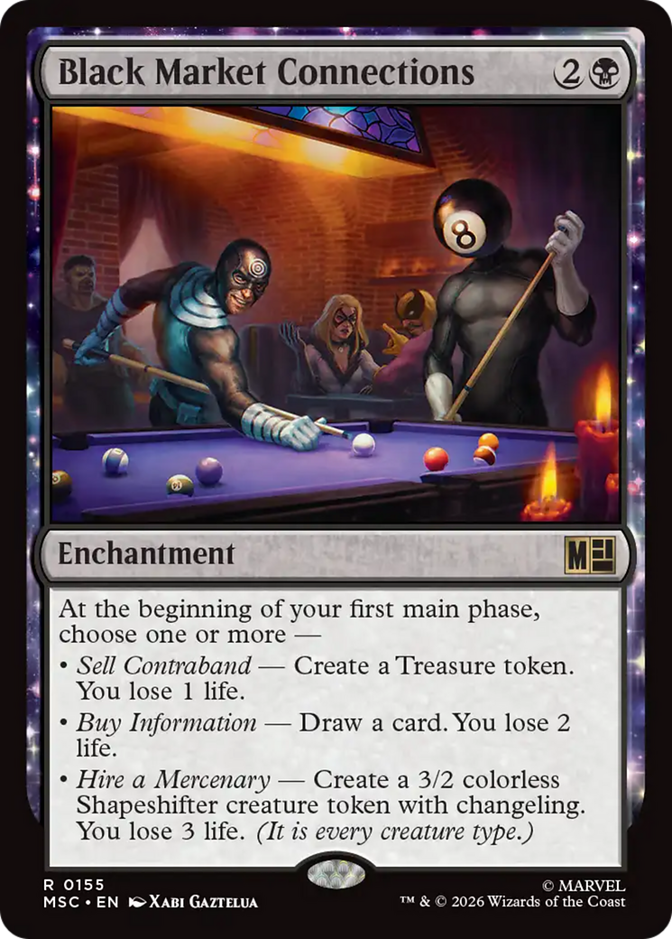 Black Market Connections [Marvel Super Heroes Commander] | Exor Games Truro