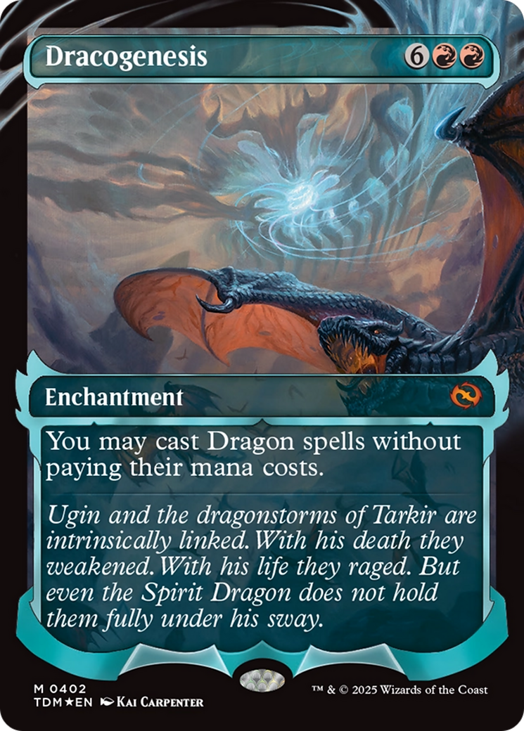 Dracogenesis (0402) (Showcase) [Tarkir: Dragonstorm] | Exor Games Truro