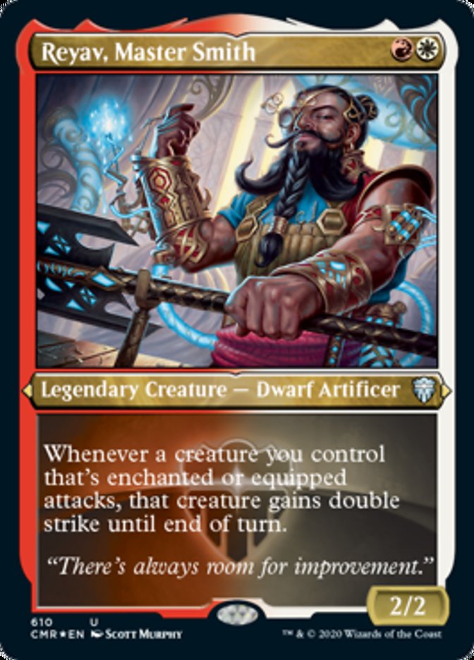 Reyav, Master Smith (Etched) [Commander Legends] | Exor Games Truro