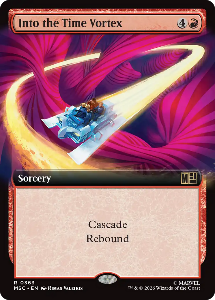 Into the Time Vortex (Extended Art) [Marvel Super Heroes Commander] | Exor Games Truro