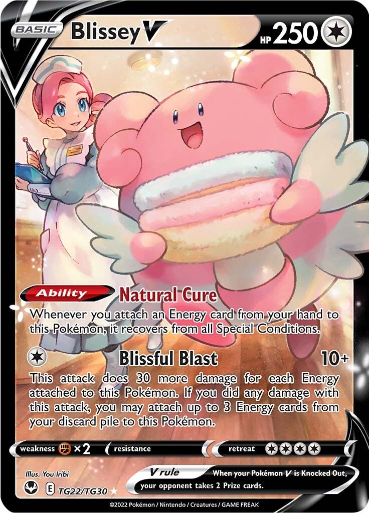 Blissey V (TG22/TG30) [Sword & Shield: Silver Tempest] | Exor Games Truro