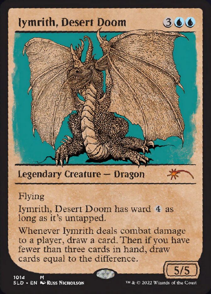 Iymrith, Desert Doom (Showcase) [Secret Lair Drop Series] | Exor Games Truro