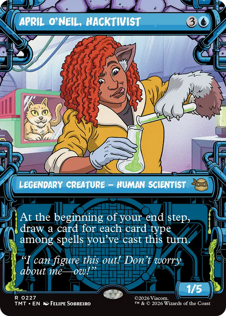 April O'Neil, Hacktivist (0227) (Showcase) [Teenage Mutant Ninja Turtles] | Exor Games Truro