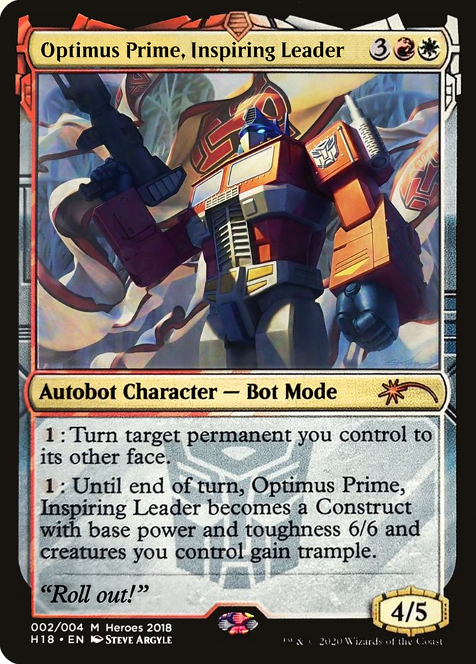Optimus Prime, Inspiring Leader [Heroes of the Realm 2018] | Exor Games Truro