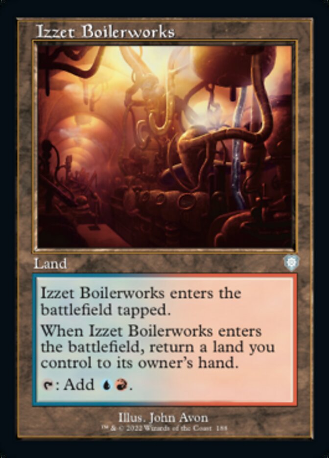 Izzet Boilerworks (Retro) [The Brothers' War Commander] | Exor Games Truro