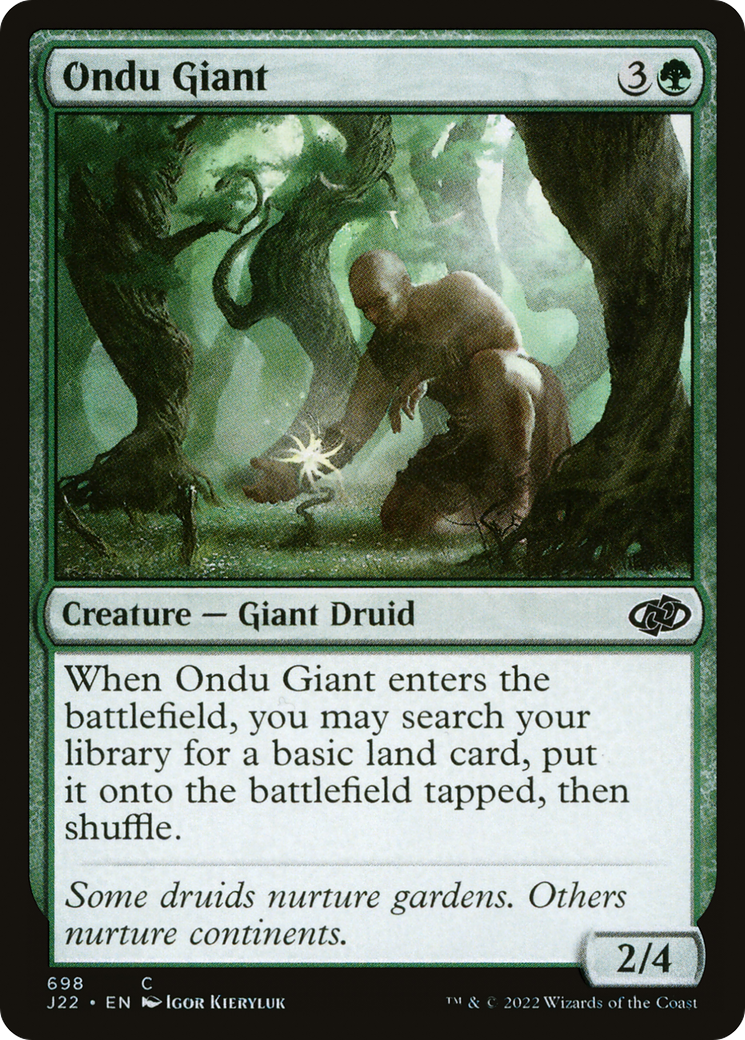 Ondu Giant [Jumpstart 2022] | Exor Games Truro