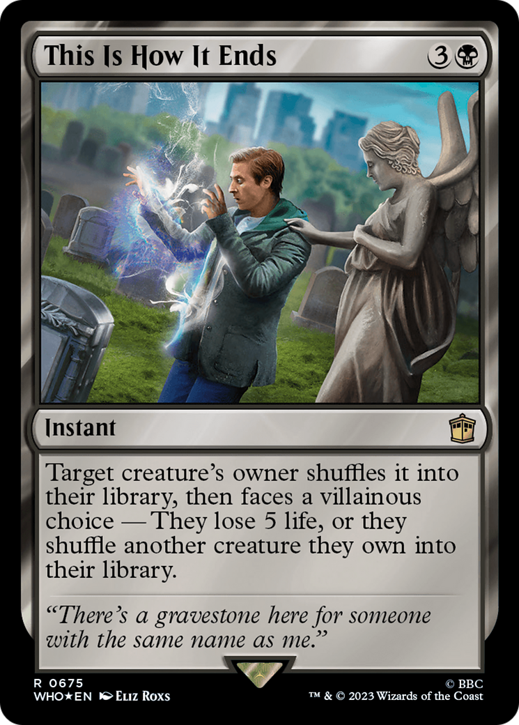 This Is How It Ends (Surge Foil) [Doctor Who] | Exor Games Truro