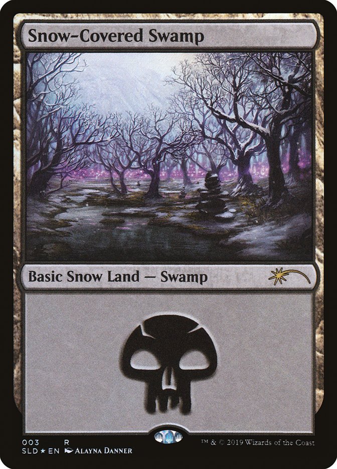 Snow-Covered Swamp (003) [Secret Lair Drop Series] | Exor Games Truro