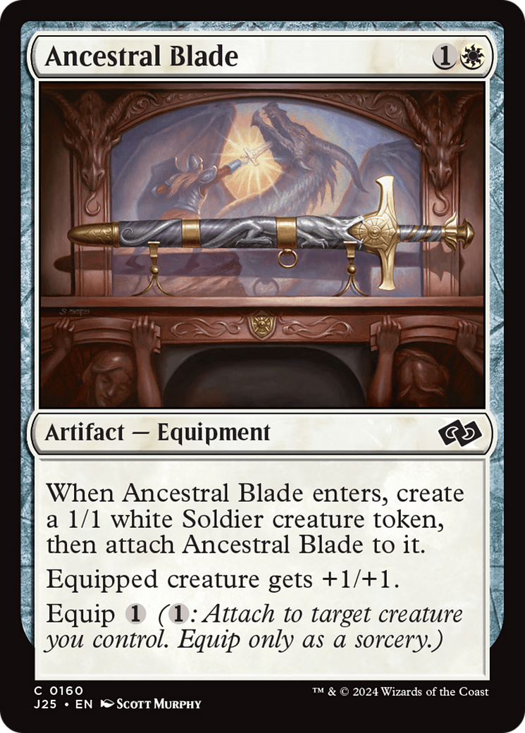 Ancestral Blade [Foundations Jumpstart] | Exor Games Truro