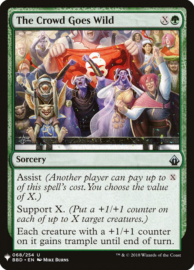 The Crowd Goes Wild [Mystery Booster] | Exor Games Truro
