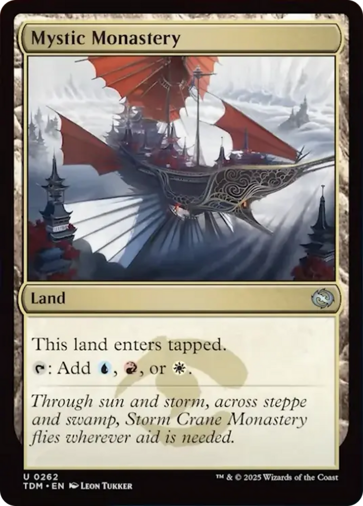 Mystic Monastery [Tarkir: Dragonstorm] | Exor Games Truro