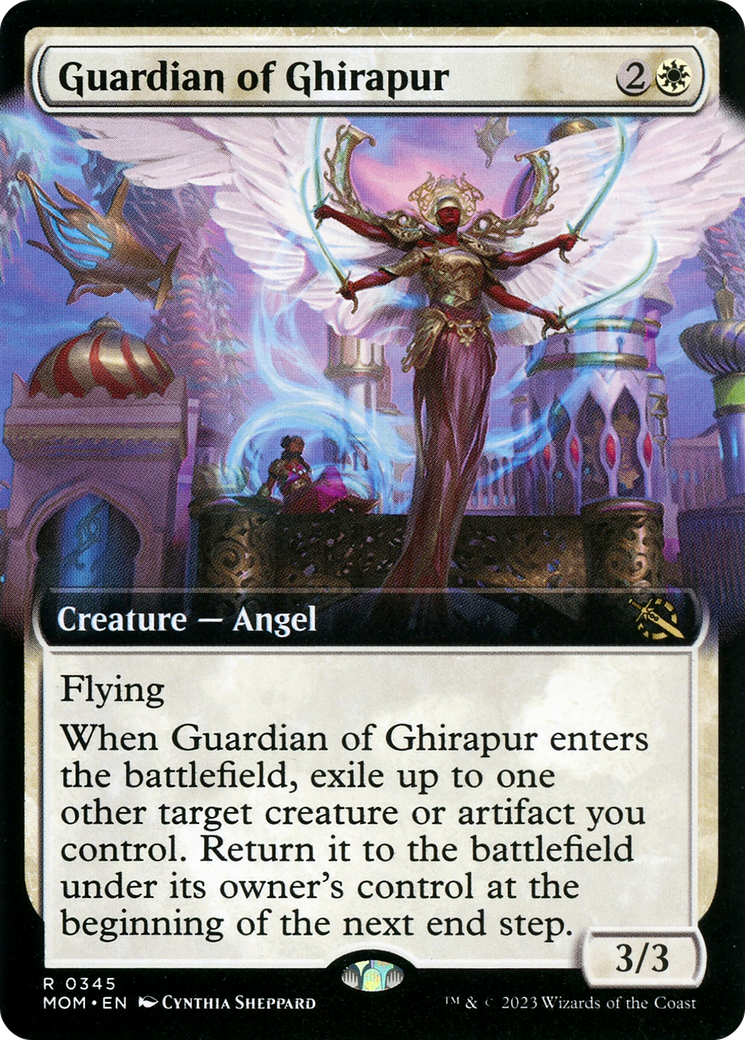 Guardian of Ghirapur (Extended Art) [March of the Machine] | Exor Games Truro