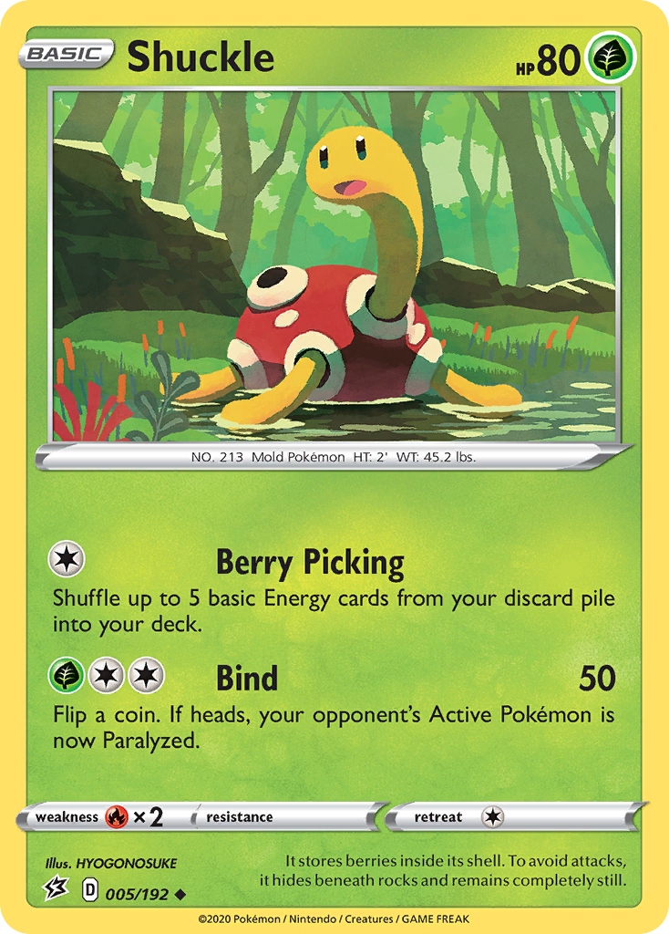 Shuckle (005/192) [Sword & Shield: Rebel Clash] | Exor Games Truro