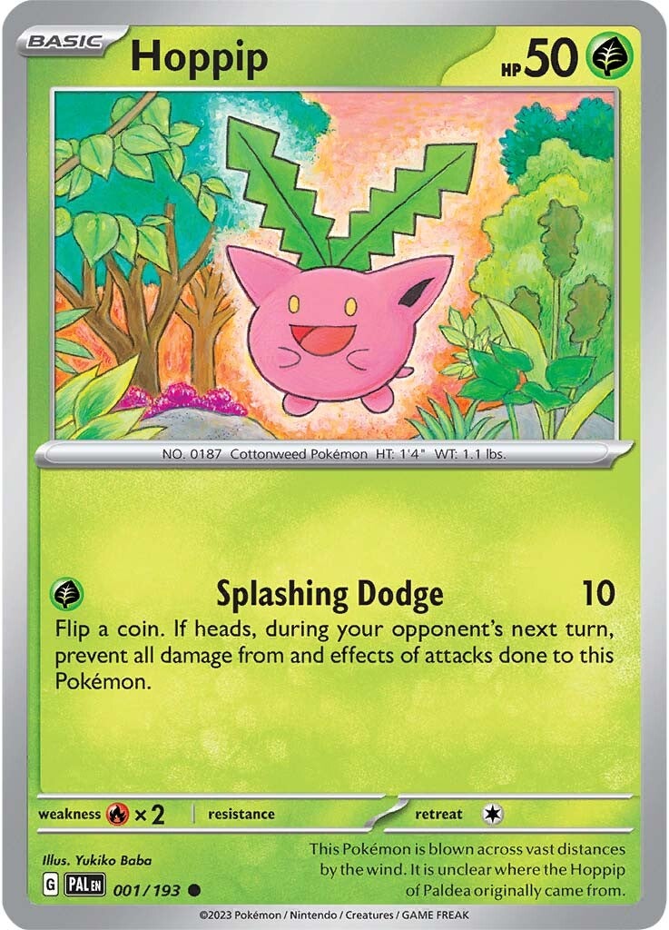 Hoppip (001/193) [Scarlet & Violet: Paldea Evolved] | Exor Games Truro