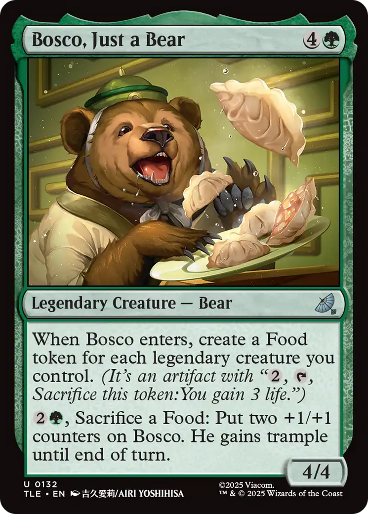 Bosco, Just a Bear [Avatar: The Last Airbender: Eternal-Legal] | Exor Games Truro