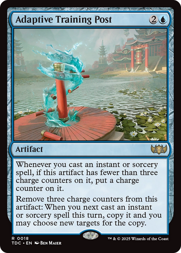 Adaptive Training Post [Tarkir: Dragonstorm Commander] | Exor Games Truro