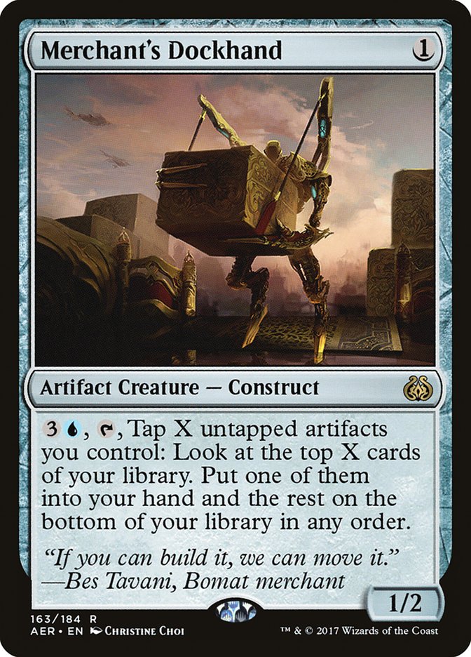 Merchant's Dockhand [Aether Revolt] | Exor Games Truro