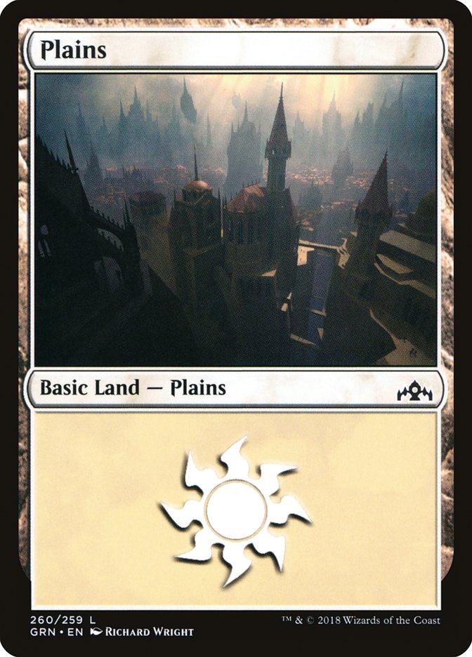 Plains (260) [Guilds of Ravnica] | Exor Games Truro