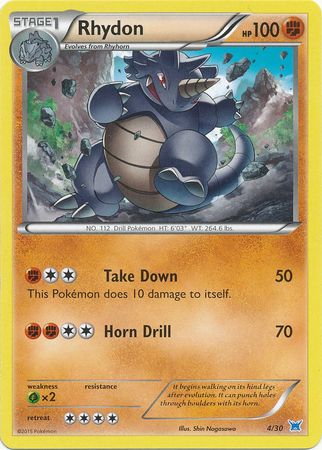 Rhydon (4/30) [XY: Trainer Kit 2 - Latios] | Exor Games Truro